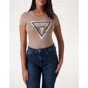Product GUESS SS CN CHEETA LOGO TRIANGLE TEE ΜΠΛΟΥΖΑ ΓΥΝΑΙΚΕΙΟ base image