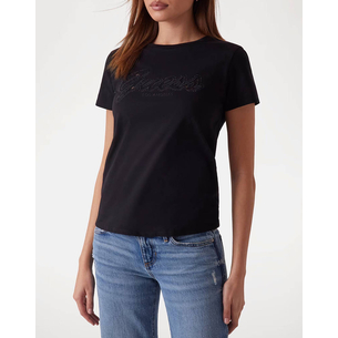 Product GUESS SS SCRIPT LACE LOGO EASY TEE ΜΠΛΟΥΖΑ ΓΥΝΑΙΚΕΙΟ base image