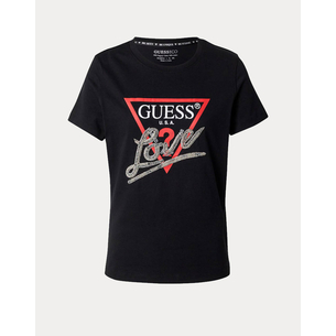 Product GUESS SS CN TRIANGLE LOVE TEE ΜΠΛΟΥΖΑ ΓΥΝΑΙΚΕΙΟ base image