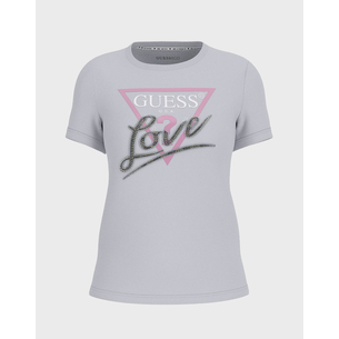 Product GUESS SS CN TRIANGLE LOVE TEE ΜΠΛΟΥΖΑ ΓΥΝΑΙΚΕΙΟ base image