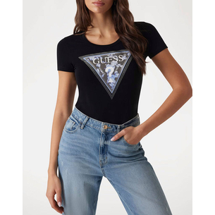 Product GUESS SS CN TRIANGLE FLOWER TEE ΜΠΛΟΥΖΑ ΓΥΝΑΙΚΕΙΟ base image