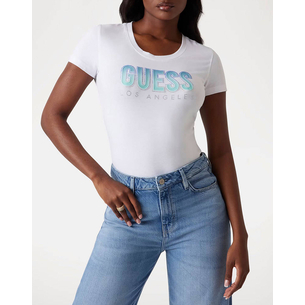 Product GUESS CN SS GLITTER DEGRADE LOGO TEE ΜΠΛΟΥΖΑ ΓΥΝΑΙΚΕΙΟ base image