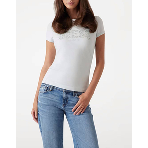 Product GUESS CN SS LOGO LACE TEE ΜΠΛΟΥΖΑ ΓΥΝΑΙΚΕΙΟ base image