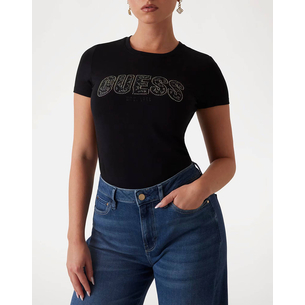 Product GUESS CN SS LOGO LACE TEE ΜΠΛΟΥΖΑ ΓΥΝΑΙΚΕΙΟ base image