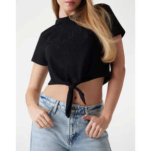 Product GUESS CN SS EYELET TONE ON TONE TEE ΜΠΛΟΥΖΑ ΓΥΝΑΙΚΕΙΟ base image
