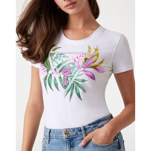 Product GUESS CN SS LEAF TRIANGLE TEE ΜΠΛΟΥΖΑ ΓΥΝΑΙΚΕΙΟ base image