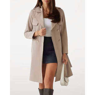 Product GUESS JENNY PU DETAILS TRENCH ΜΠΟΥΦΑΝ ΓΥΝΑΙΚΕΙΟ base image