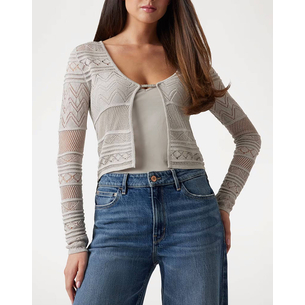 Product GUESS NELLIE LS CARDI SWTR ΖΑΚΕΤΑ ΓΥΝΑΙΚΕΙΟ base image