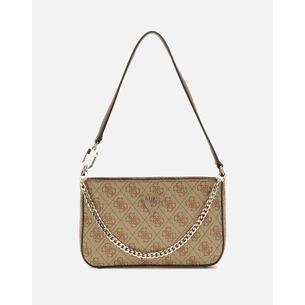 Product GUESS NOELLE MINI TOP ZIP SHOULDER BAG WOMEN (Dimensions: 22 x 13 x 4cm.) base image