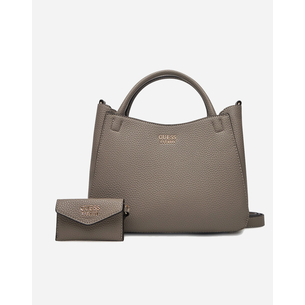 Product GUESS BRENTON SML GIRLFRIEND SATCHEL BAG WOMEN (Dimensions: 28 x 21 x 10cm.) base image