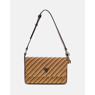 Product GUESS  SIMONA FLAP SHOULDER BAG ΤΣΑΝΤΑ ΓΥΝΑΙΚΕΙΟ (Διαστάσεις: 24 x 18 x 7εκ.) base image