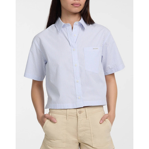 Product GUESS JEANS GJ SS CAMP COLLAR BO - ORGANIC YD LIGHT COTTON POPLIN ΠΟΥΚΑΜΙΣΟ ΓΥΝΑΙΚΕΙΟ base image