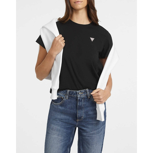 Product GUESS JEANS GJ SS CN REG MINI TRIANGLE TEE WOMEN'S T-SHIRT base image