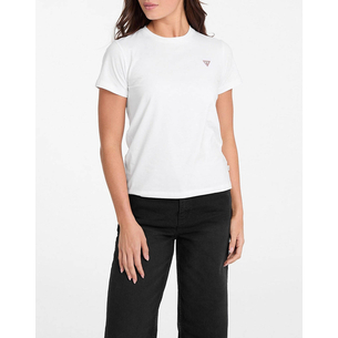 Product GUESS JEANS GJ SS CN REG MINI TRIANGLE TEE WOMEN'S T-SHIRT base image