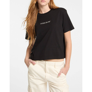 Product GUESS JEANS GJ SS CN BOXY EMBRO LOGO TEE WOMEN'S T-SHIRT base image