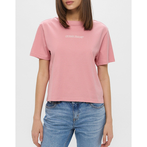 Product GUESS JEANS GJ SS CN BOXY EMBRO LOGO TEE WOMEN'S T-SHIRT base image