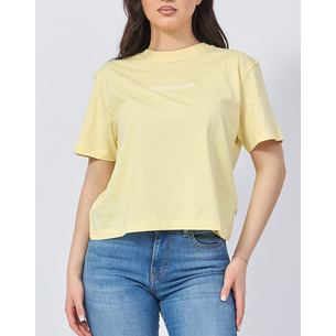 Product GUESS JEANS GJ SS CN BOXY EMBRO LOGO TEE WOMEN'S T-SHIRT base image