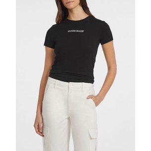 Product GUESS JEANS GJ SS CN SLIM LOGO PRINT TEE WOMEN'S T-SHIRT base image