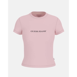 Product GUESS JEANS GJ SS CN SLIM LOGO PRINT TEE WOMEN'S T-SHIRT base image