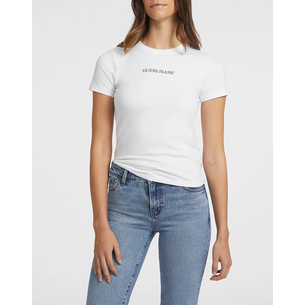 Product GUESS JEANS GJ SS CN SLIM LOGO PRINT TEE WOMEN'S T-SHIRT base image