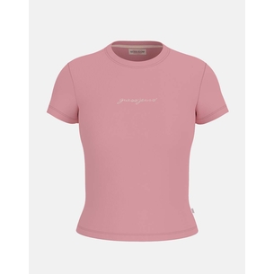 Product GUESS JEANS GJ SL CN EMBRO SLIM RIB TEE ΜΠΛΟΥΖΑ ΓΥΝΑΙΚΕΙΟ base image