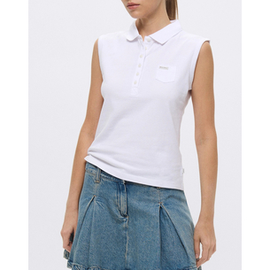 Product GUESS JEANS GJ SLEEVELESS COLLAR SLIM PKT ΜΠΛΟΥΖΑ ΓΥΝΑΙΚΕΙΟ base image