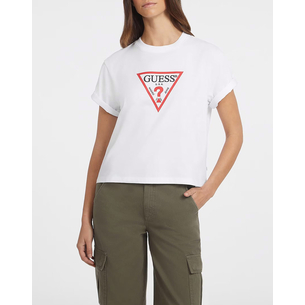 Product GUESS JEANS GJ SS CN BOXY ICONIC TEE WOMEN'S T-SHIRT base image