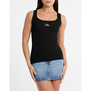 Product GUESS JEANS GJ TANK TOP SLIM RIB - ORG CO GUNNAR STR RIB 215 T-SHIRT W base image