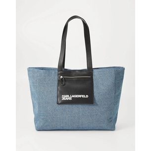 Product KARL LAGERFELD KLJ EW POCKET SHOPPER DENIM (Dimensions: 33 x 53 x 15cm.) base image