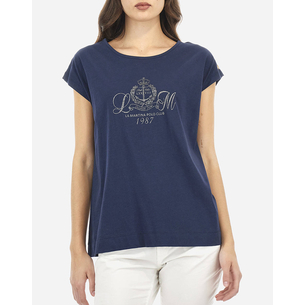 Product LA MARTINA T-SHIRT WOMAN T-SHIRT S/S 40/1 COTTON base image