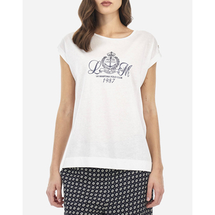 Product LA MARTINA T-SHIRT WOMAN T-SHIRT S/S 40/1 COTTON base image