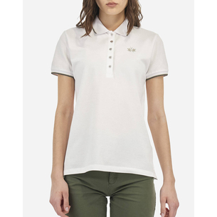 Product LA MARTINA ΜΠΛΟΥΖΑ POLO ΚΜ  WOMAN POLO S/S PIQUET STRETCH base image