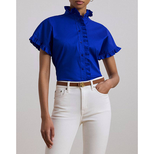 Product LAUREN RALPH LAUREN SILKY STRTCH COTTON-SHIRT base image