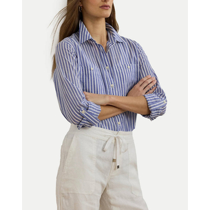 Product LAUREN RALPH LAUREN RIMNAN-LONG SLEEVE-BUTTON FRONT SHIRT base image