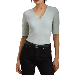 Product LAUREN RALPH LAUREN V JUDY-ELBOW SLEEVE-KNIT base image