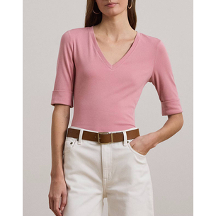 Product LAUREN RALPH LAUREN V JUDY-ELBOW SLEEVE-KNIT base image