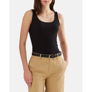 Product LAUREN RALPH LAUREN RFND STRTCH 2X2 RIB-TANK TOP base image