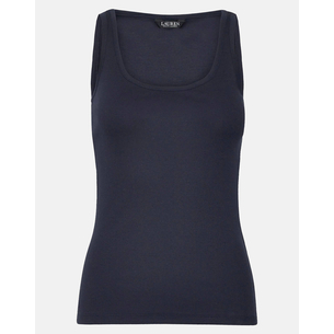 Product LAUREN RALPH LAUREN RFND STRTCH 2X2 RIB-TANK TOP base image