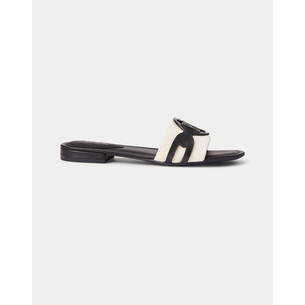 Product LAUREN RALPH LAUREN TWOTONECANVS/BRNCLF-ALEGRA-SN-SLI base image