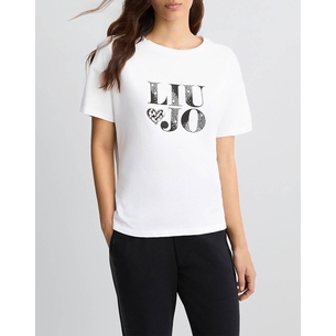 Product LIU JO WHITE_WA5J21__ECS T-SHIRT MODA M/C ΜΠΛΟΥΖΑ ΓΥΝΑΙΚΕΙΟ base image
