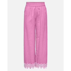 Product ONLY ONLPAULA TULUM EMB PULL-UP PANT WVN base image