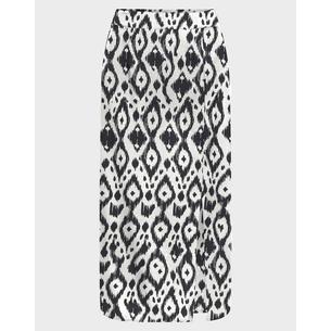 Product ONLY ONLNOVA LIFE VIS LAMAR SLIT SKIRT AOP base image