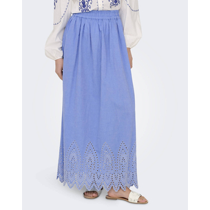 Product ONLY ONLTULUM EMB MAXI SKIRT WVN base image