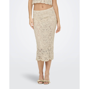 Product ONLY ONLALBERTE MW LONG SKIRT WVN base image