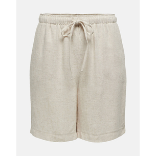 Product ONLY ONLSIESTA MW PULL-UP LIN BL SHORTS NOOS base image