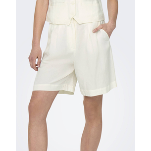 Product ONLY ONLWINDY LIFE HW LINEN BL SHORTS TLR base image