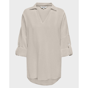 Product ONLY ONLCARO 3/4 LINEN BL TUNIC CC PNT base image