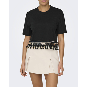 Product ONLY ONLFILIPPA LIFE S/S TASSEL TOP JRS base image