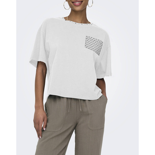 Product ONLY ONLTERZA S/S O-NECK TOP BOX JRS base image