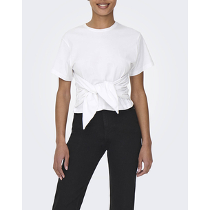 Product ONLY ONLWILL LIFE S/S TIE TOP JRS base image